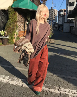 Basic long-sleeve T-shirt