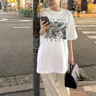 Square print T-shirt