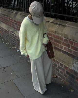 Shaggy cardigan