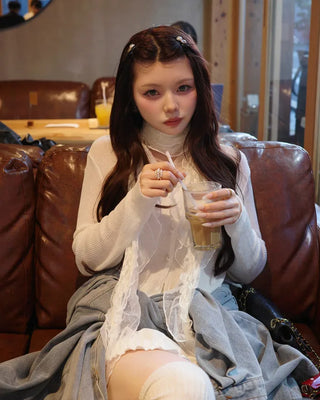 Lace scarf