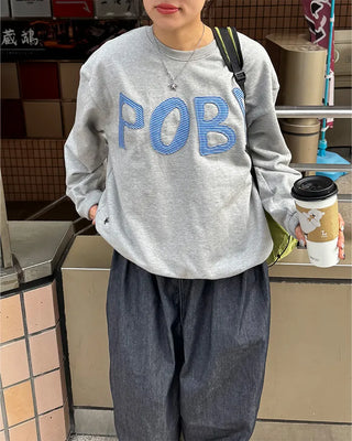 (Unisex) POBA Washing Sweatshirt