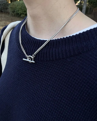 daily silver chain necklace