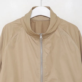 (Unisex) 2-way String Check Blouson