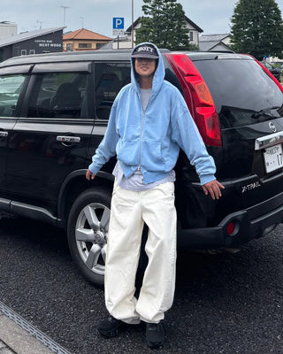 Wide Snap Sweatpants