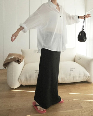 Oversized Classic Summer Shirt