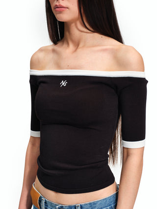 Hepburn Black Kaili Knitwear