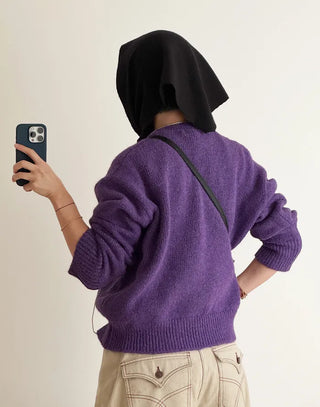 Vivid Color Brushed Knit