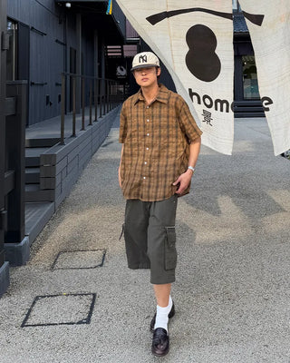 Tartan Check Half-Sleeve Shirt