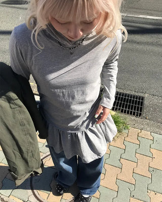Parka Side Shirring Dress