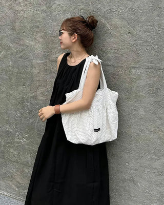 Dot Shirring Eco Bag