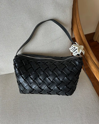 Weaving shoulder bag