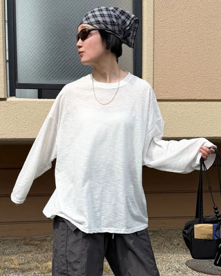 Oversized sheer t-shirt