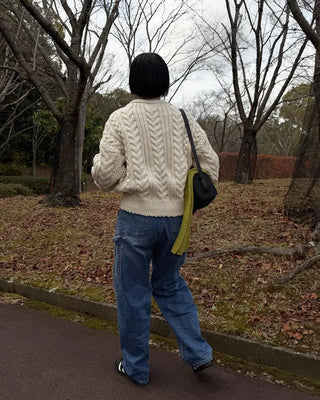 Cable Knit Crew Neck