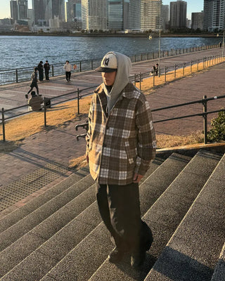 Vintage check jacket