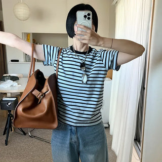 Basic striped T-shirt