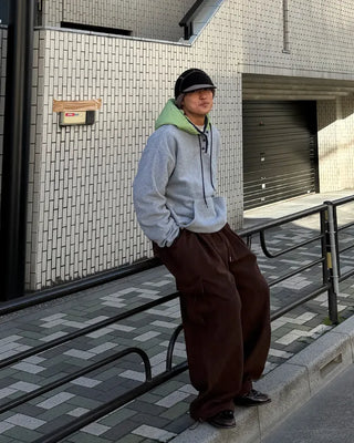 Balloon Wide Basket Pants