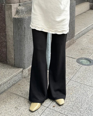 Bootcut Easy Pants