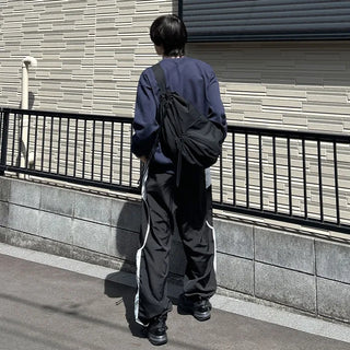 (Unisex) Line Point Nylon Pants