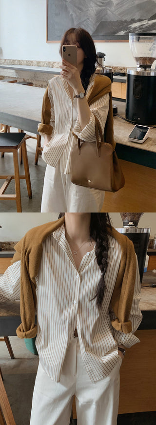 Modern Stripe Shirt - 2 Colors