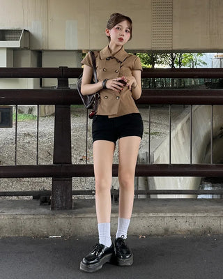 Slim-fit shorts
