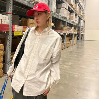 2-Pocket Oversized Shirt