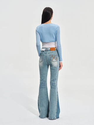 Equestrian Bootcut Jeans