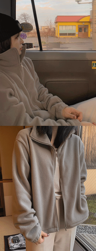 Loose-fit fleece hoodie - 3 colors