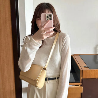 Rectangle shoulder bag