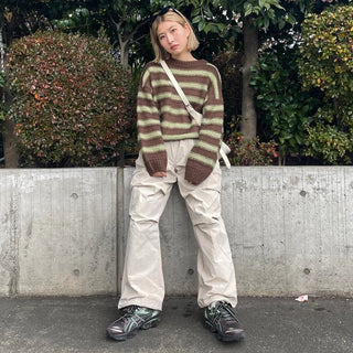 Unique striped knit