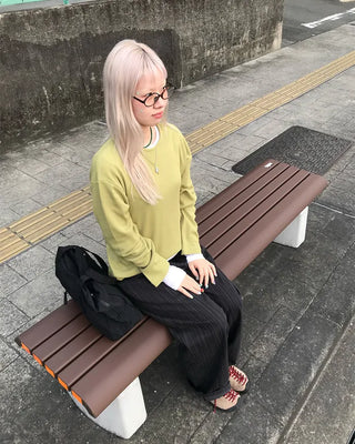 Waffle Crop Long Sleeve