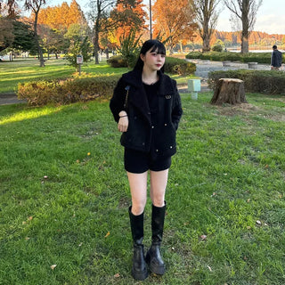 Sheepskin vest jacket