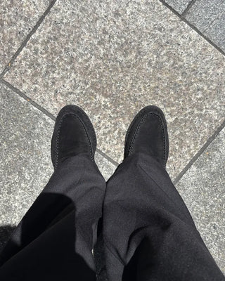Suede Basic Loafers