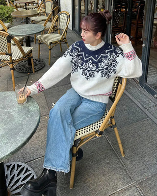 Snow Nordic Knit