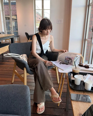 Flower lace camisole