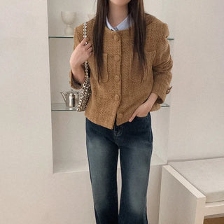 Tweed wool jacket