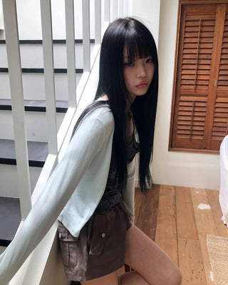 Cropped cardigan