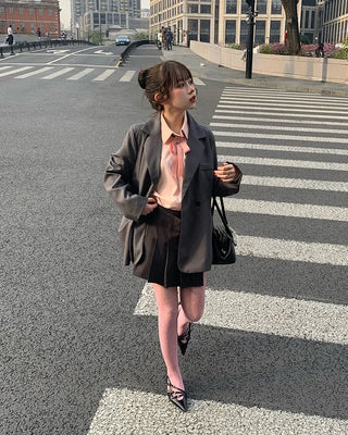 Oversized tailored jacket