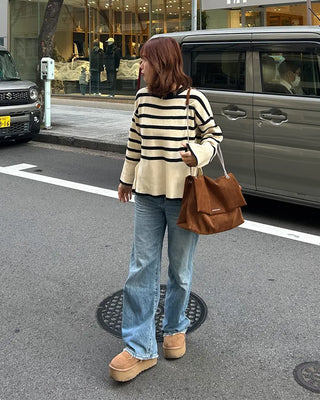 Striped Oversized Knit