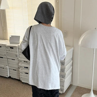 Side-slit boxy T-shirt