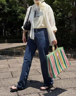 Organza Stripe Sheer Shirt