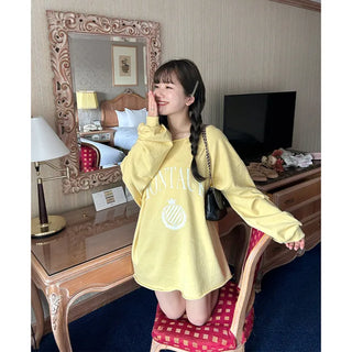 Daily off-shoulder sweatshirt