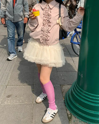 Front frill jacket