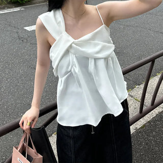 Asymmetrical design top