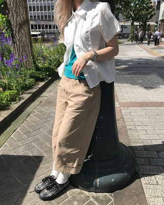 Wide Capri Pants