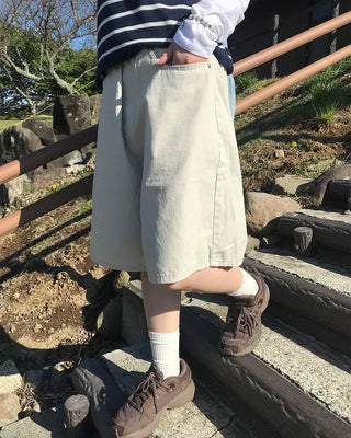 Bermuda cotton pants