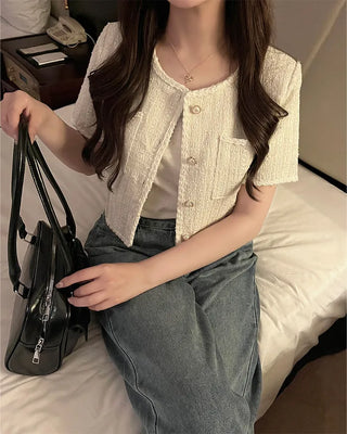 Basic Round Half-Sleeve T-Shirt