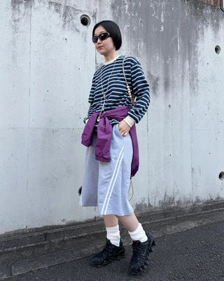 Double-line Bermuda shorts