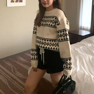 Jacquard Round Knit
