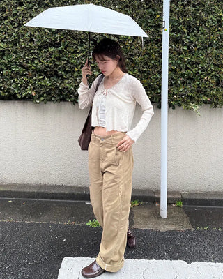 Lace Ribbon Cardigan