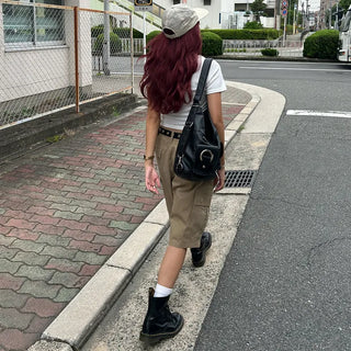 2 Circle Shoulder Backpack